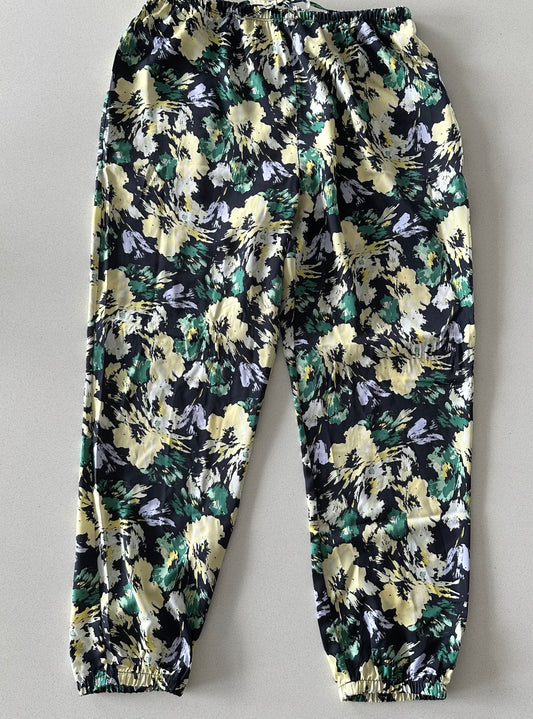 Floral Silky Joggers