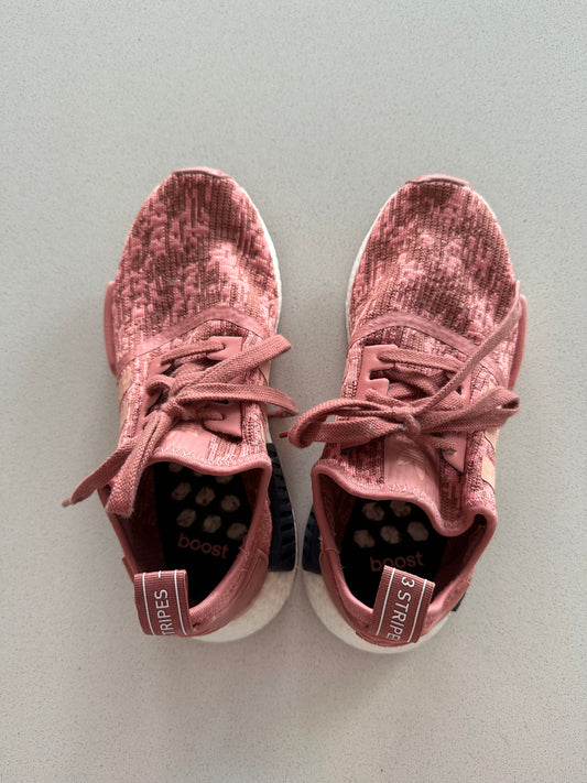 Adidas Pink Boost Knit Sneakers
