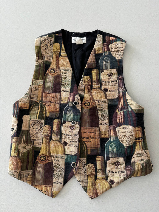 Billie Martin VINTAGE Liquor Vest (L)