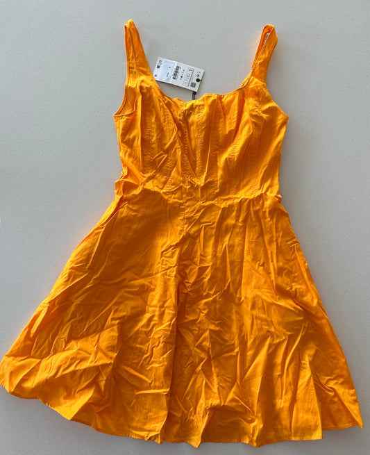 Zara Orange Mini Dress